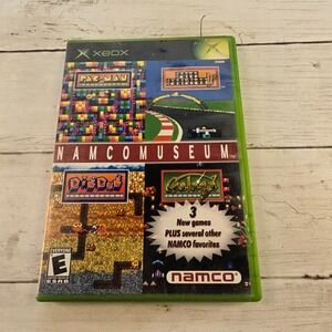 Namco Museum Microsoft Xbox Retro Arcade Classics Pac-Man Galaga Dig Dug Ms.